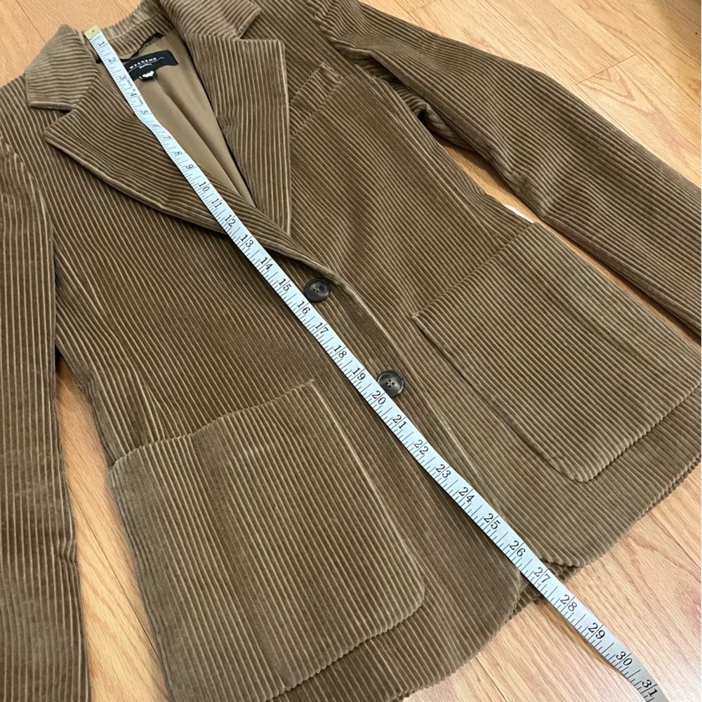 Weekend Max Mara Corduroy Tan Blazer - Picture 12 of 16